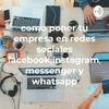 undefined como poner tu empresa en redes sociales facebook,instagram, messenger y whatsapp