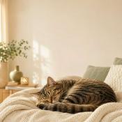 Podcast Cat Calming Music - Sleep, Anxiety & Home Alone