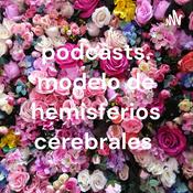 Podcast podcasts. modelo de hemisferios cerebrales