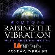 Podcast Raising The Vibration with Sheena Metal