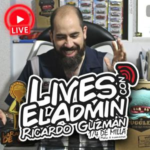 Escucha Lives con El Admin Ricardo Guzmán en la aplicación