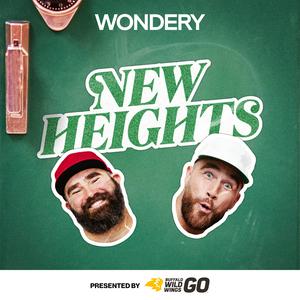 Escucha New Heights with Jason & Travis Kelce en la aplicación