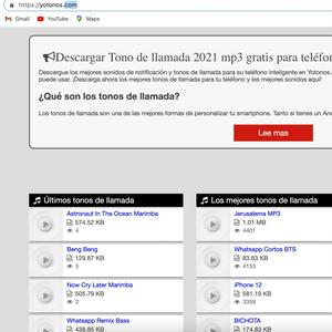 Escucha YOTONOS: proporciona sonidos y tonos de llamada en español en la aplicación